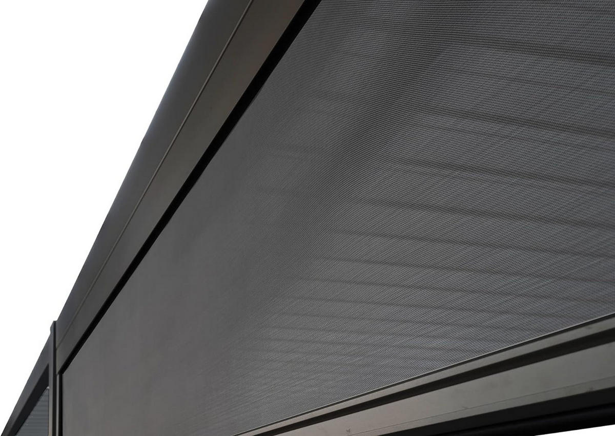 PERGOLA-SONNENROLLO Mirador für 3 m Pergola Classic und Deluxe Anthrazit - Grau, Kunststoff (289.5/22.5/17cm) - Green Spirit