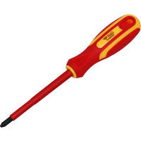 VDE SCHRAUBENDREHER PH PHILLIPS PH2 X 100 MM - Multicolor, Kunststoff/Metall (5/26cm) - BRILLIANT TOOLS