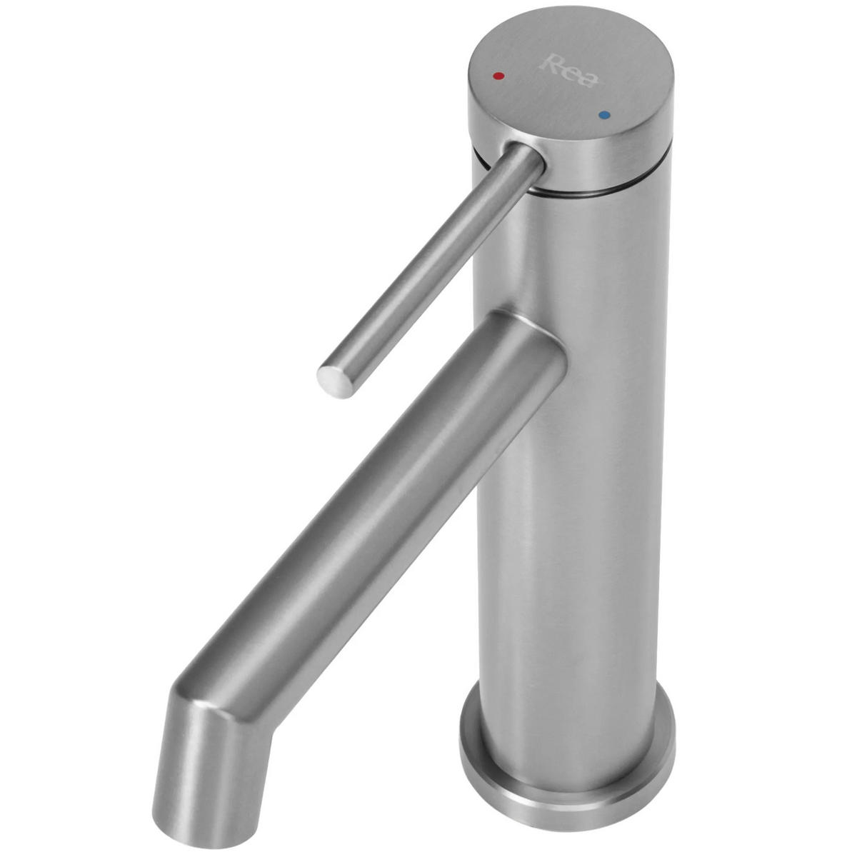 WASCHBECKENARMATUR Rea Foss Nickel Brush Low - Nickelfarben, Metall (4/20.5/16cm) - REA
