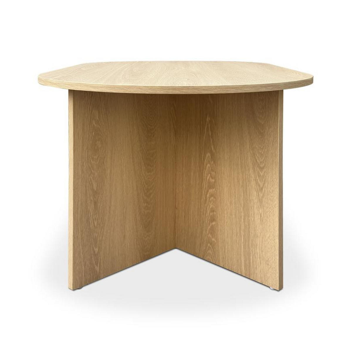 COUCHTISH Sven 100 cm Eichenoptik Skandinavischer - Beige, Holzwerkstoff (59.5/100/45cm) - Sicaan
