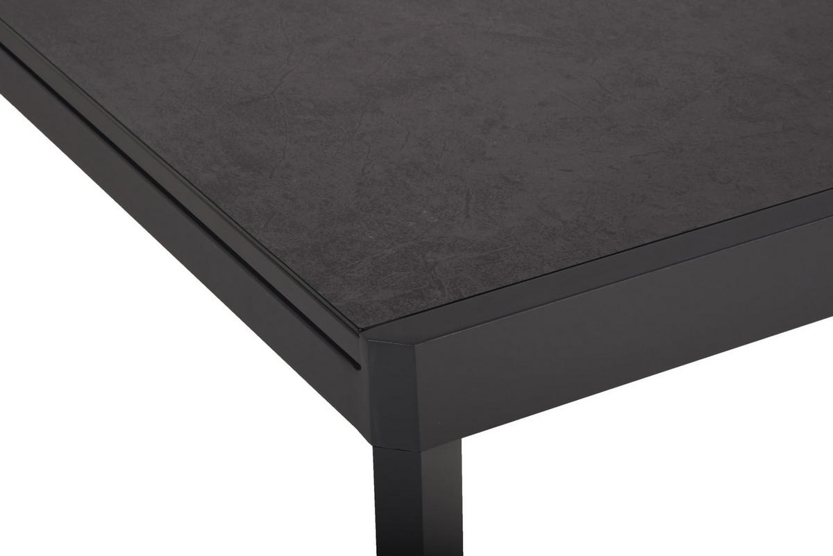 GARTENTISCH Eduard Ausziehtisch - Anthrazit, Metall (300/100/75cm) - DELUKE