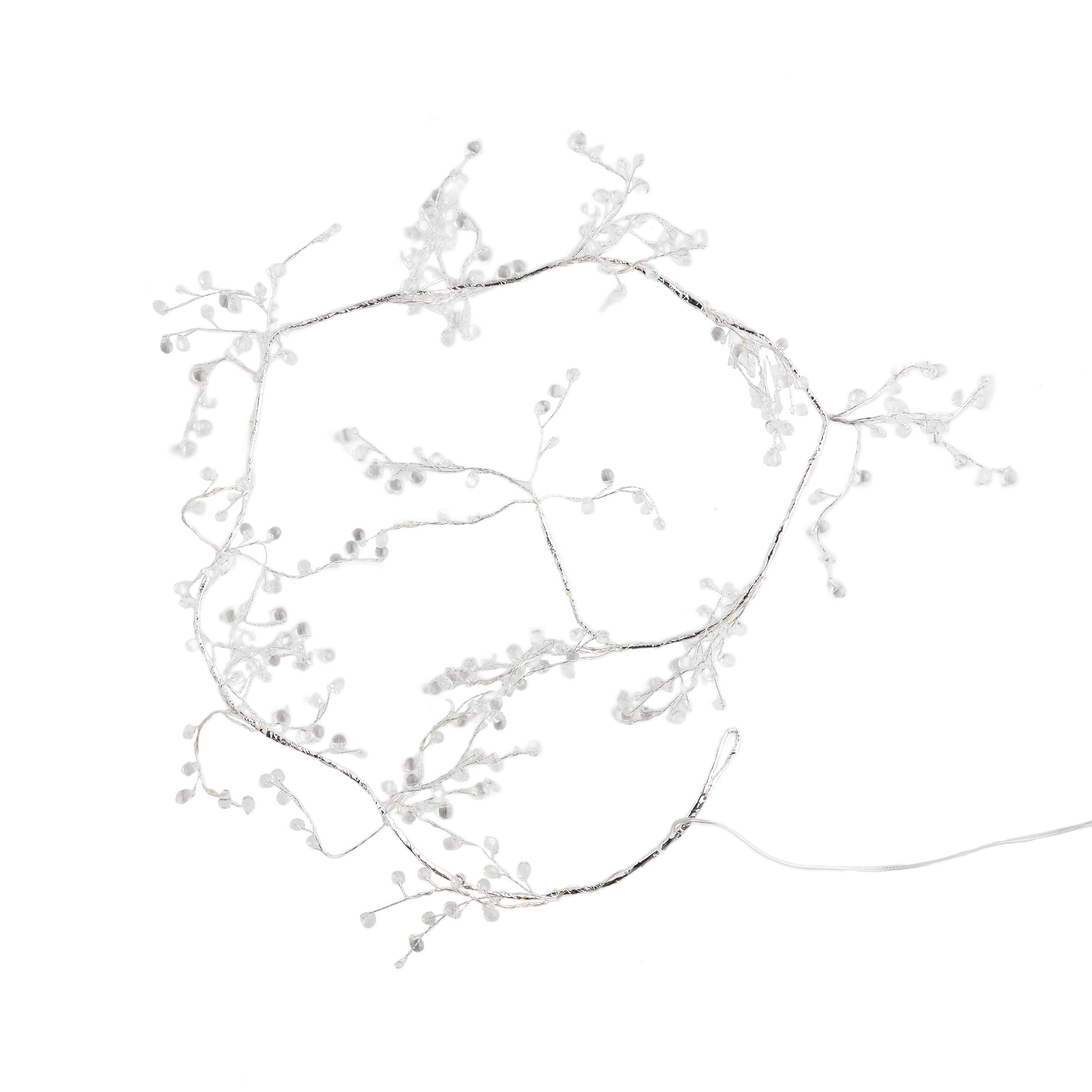 LICHTERKETTE Elof, transparent, 150 cm, Dekorative Weihnachtsdeko - Transparent, Kunststoff (150cm) - home&you