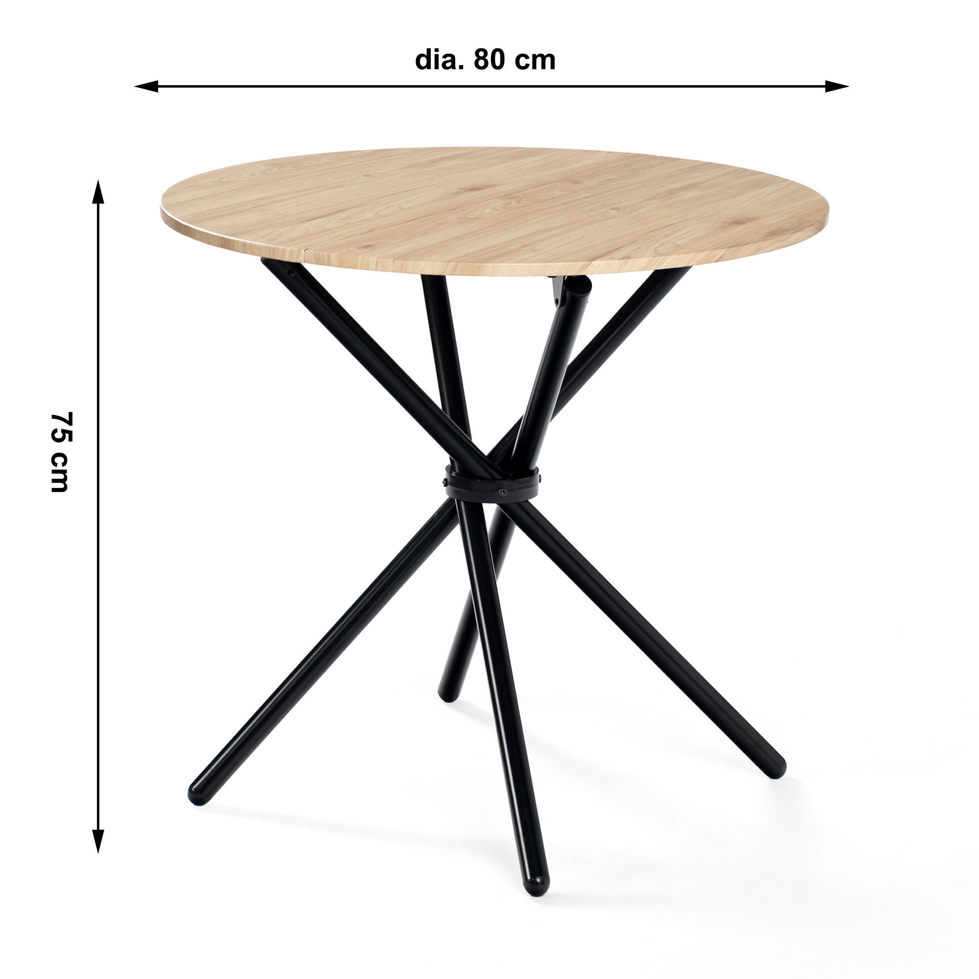 Urban Meuble Esszimmer Beige 80x75x80 cm