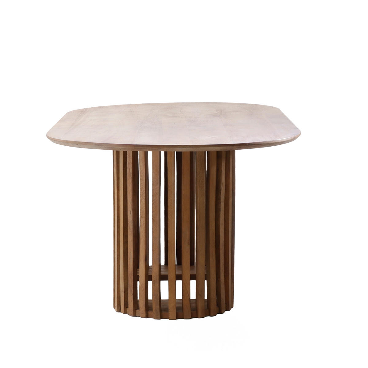 ESSTISCH aus Mangoholz 200x110x76cm, natur - Braun, Holz (200/110/76cm) - Giga Meubel