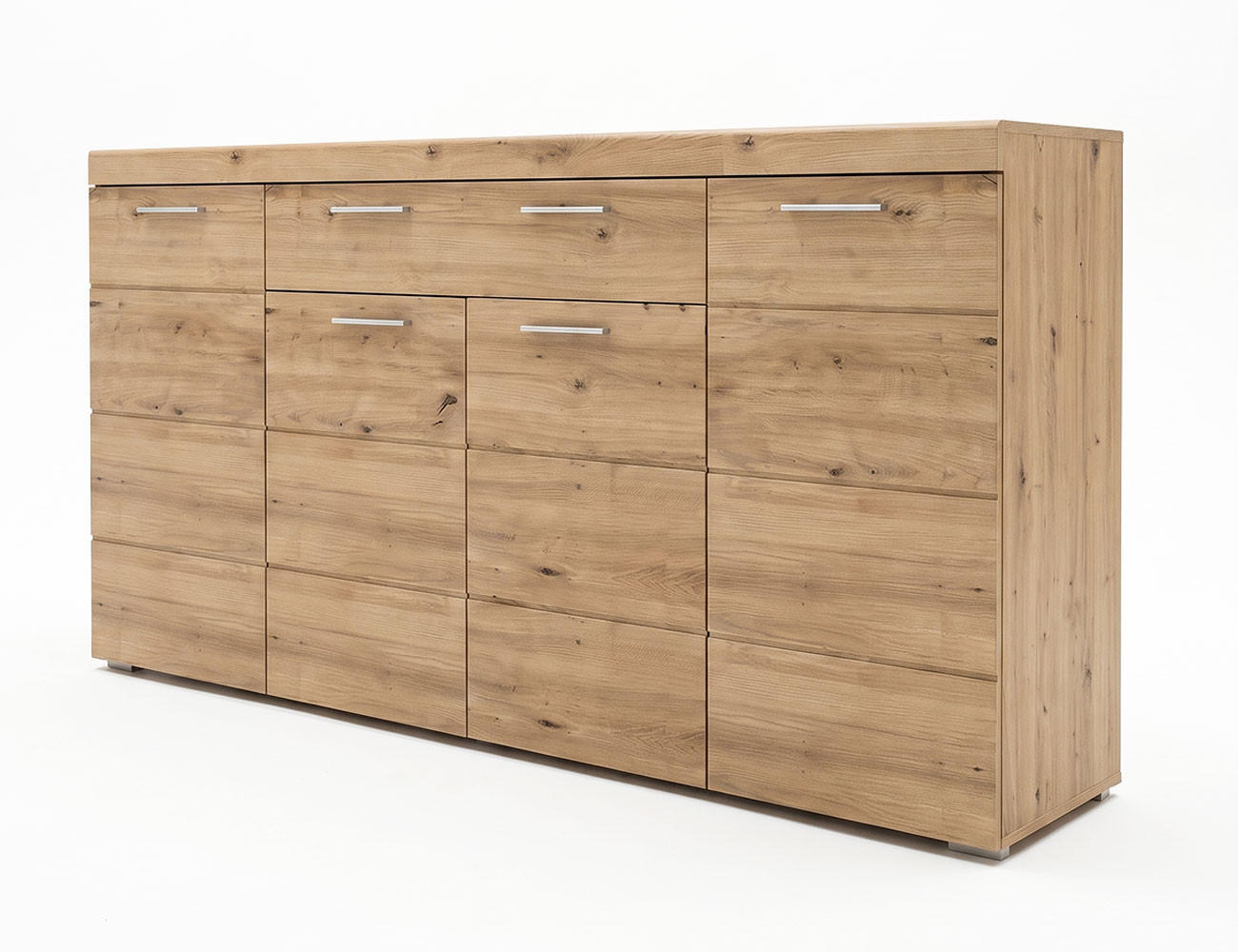 SIDEBOARD Arenara Eiche Artisan 171 / 38 / 86cm - Eichefarben/Eiche Artisan, Holz/Holzwerkstoff (171/86/38cm) - Feldmann-Wohnen