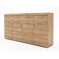SIDEBOARD Arenara Eiche Artisan 171 / 38 / 86cm - Eichefarben/Eiche Artisan, Holz/Holzwerkstoff (171/86/38cm) - Feldmann-Wohnen