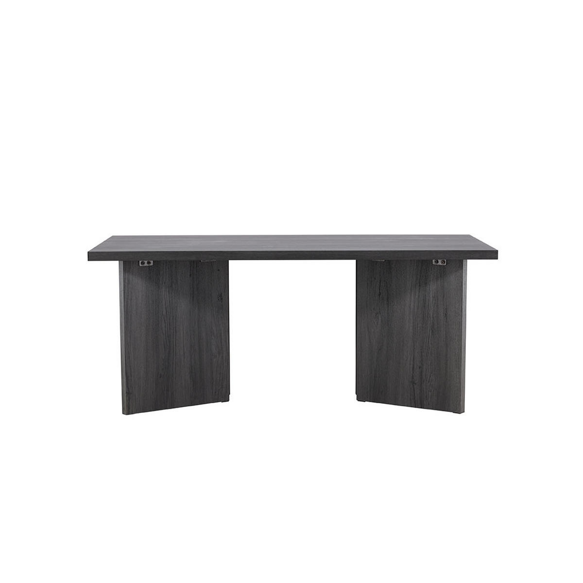 ESSTISCH, Bassholmen, Schwarz, MDF, 90 x 180 x 75 cm - Schwarz, Holzwerkstoff (180/90/75cm) - ebuy24