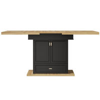 AUSZIEHTISCH Holzoptik 110-140/80/75 cm - Naturfarben, Holz (80/110/75cm) - PANGIVO