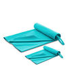 SPORTHANDTUCH Folke 180/90 & 80/40 cm, 2er-Set, Hellgrün - Hellgrün, Textil (90/180cm) - Blumtal