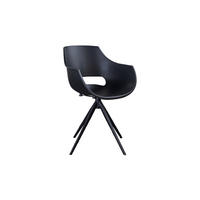 DREHSTUHL ZAJA Schwarz Kunststoff - Schwarz, Kunststoff (57/85/59cm) - KAWOLA