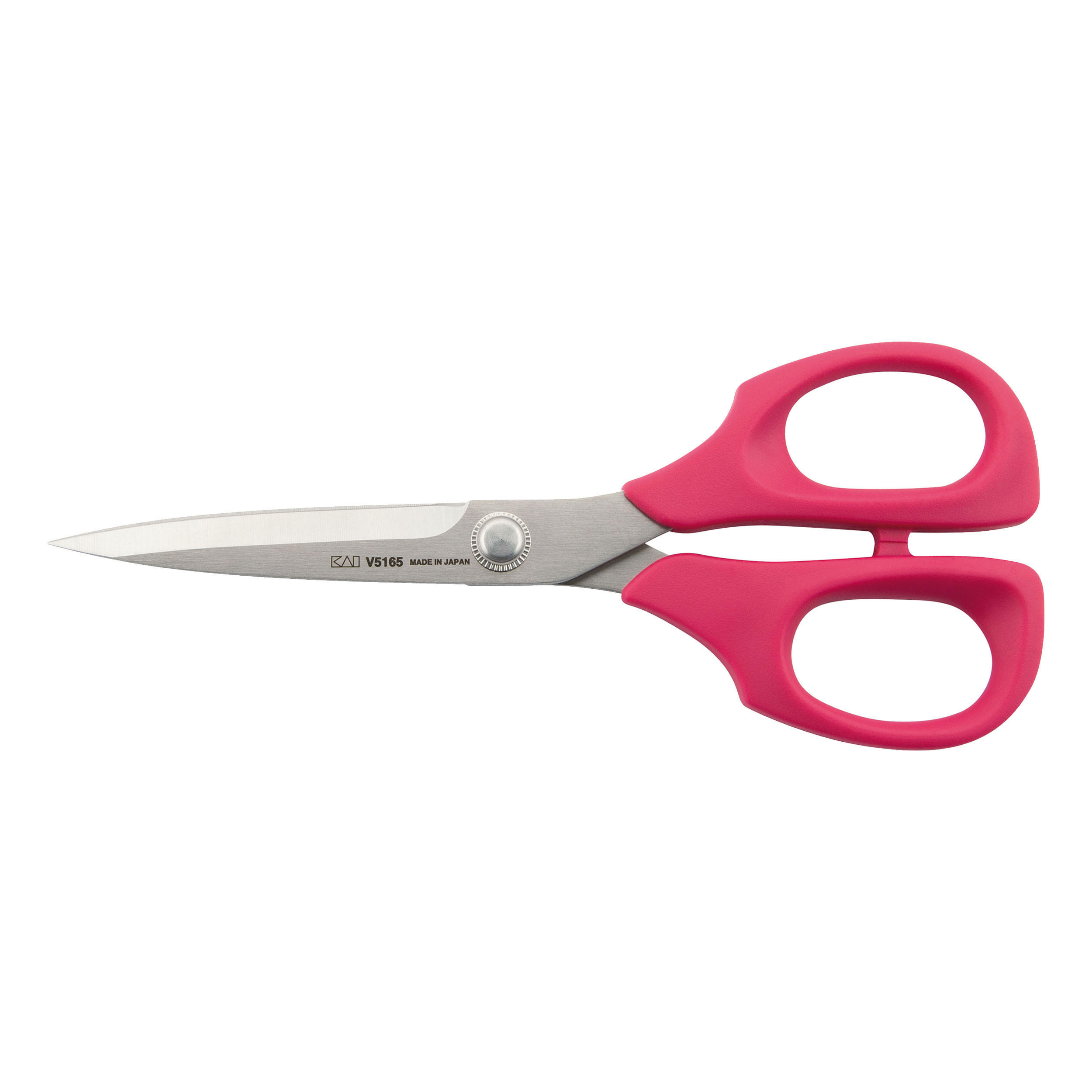 ALLROUNDSCHERE V5000 Pink Edition mit Schutzkappe, 16.5 cm - Pink, Metall (23/10/2cm) - Kai Messer