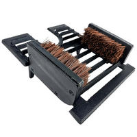 ČISTIČ topánok - čierna, kov (21.5/26.5cm) - Relaxdays