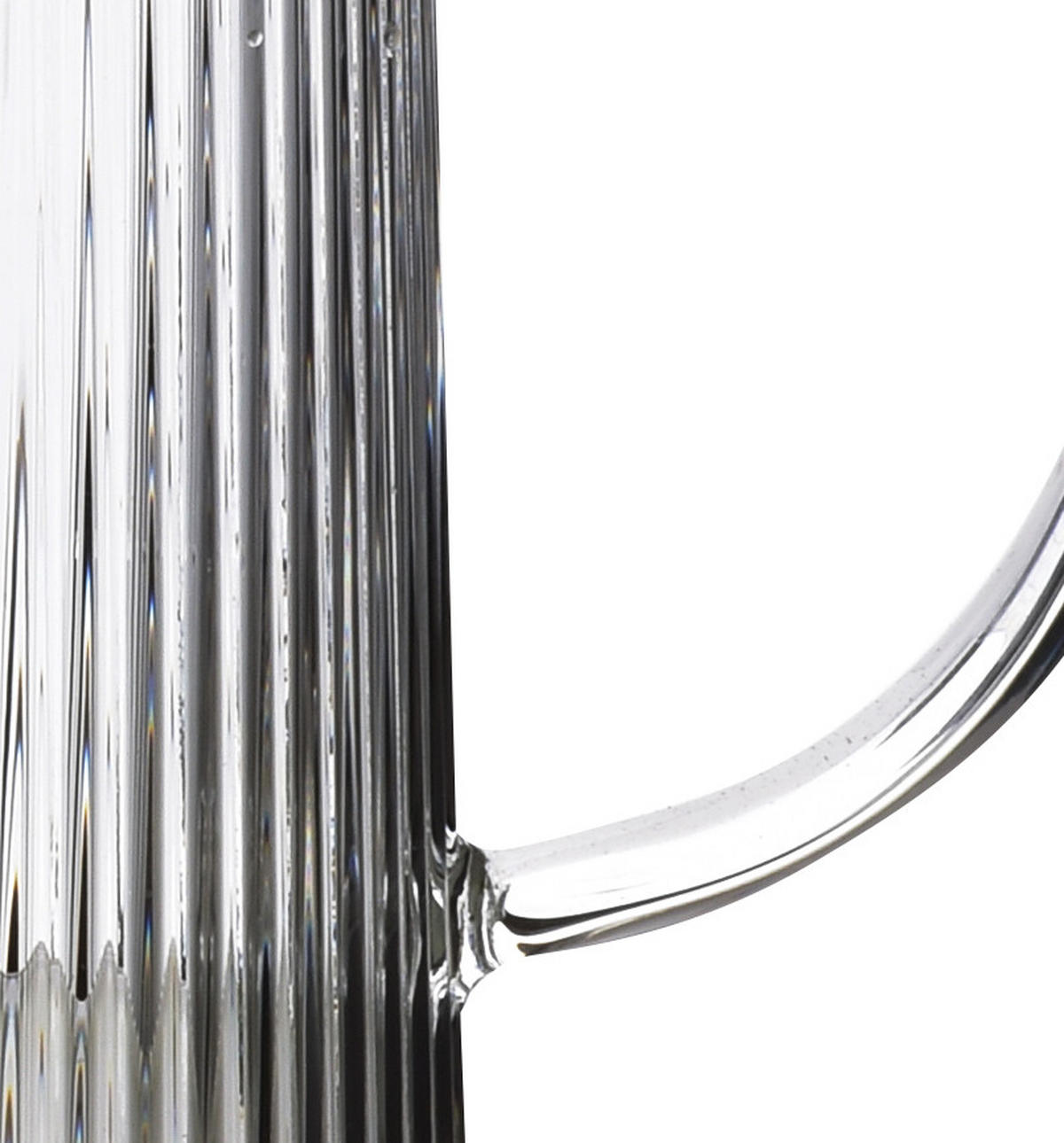 WASSERKRUG Modern Kitchen transparent 9.5/8/23 cm Glas - Transparent, Glas (1.3L) - Mondex