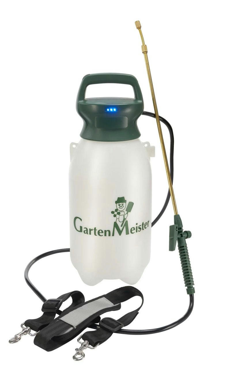 SPRÜHFLASCHE Akku, Li-Ionen, 8 Liter - Weiß, Kunststoff (21/21/51cm) - Westfalia