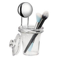 WATTESTÄBCHENHALTER MOON-LOC, transparent - Edelstahlfarben, Kunststoff (89/117/89cm) - bremermann