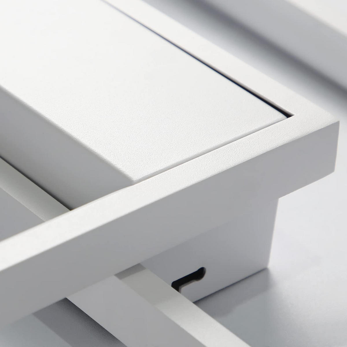 LED-DECKENLEUCHTE Zeno 65/47/7.5 cm - Weiß, Metall (65/47/7.5cm) - Nettlife
