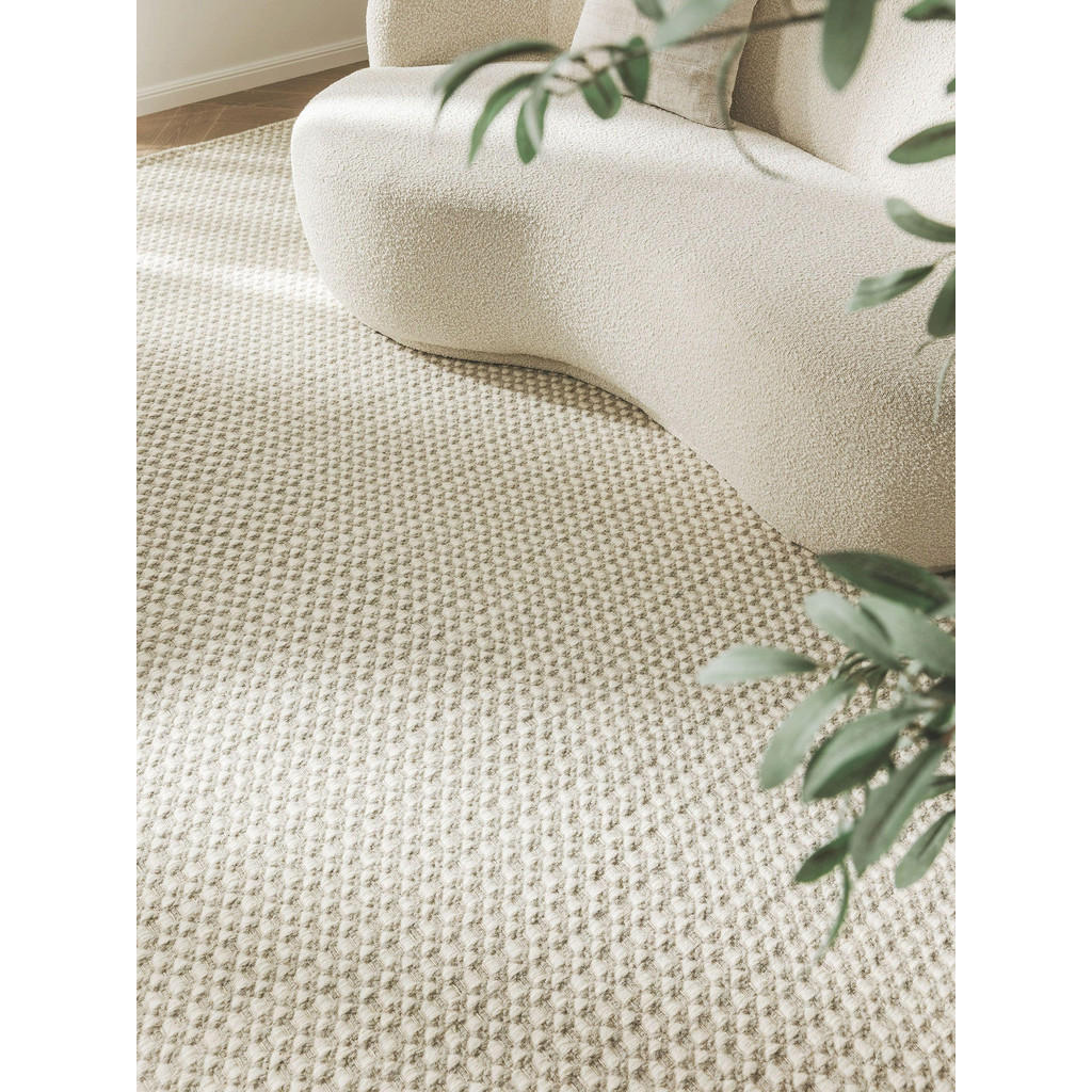 Thumbnail - benuta Finest Wollteppich, Beige, Textil, Rechteckig, 250x350 cm, Gots, pflegeleicht, Teppiche & Böden, Teppiche, Naturt...