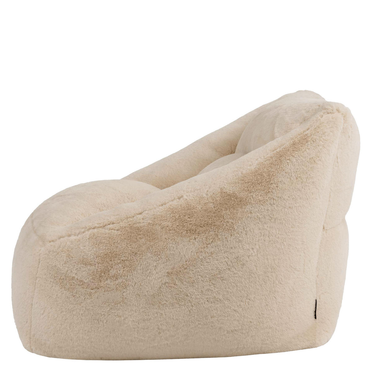 SITZSACK Sessel Natalia flauschig - Beige, Textil (97/73/84cm) - icon