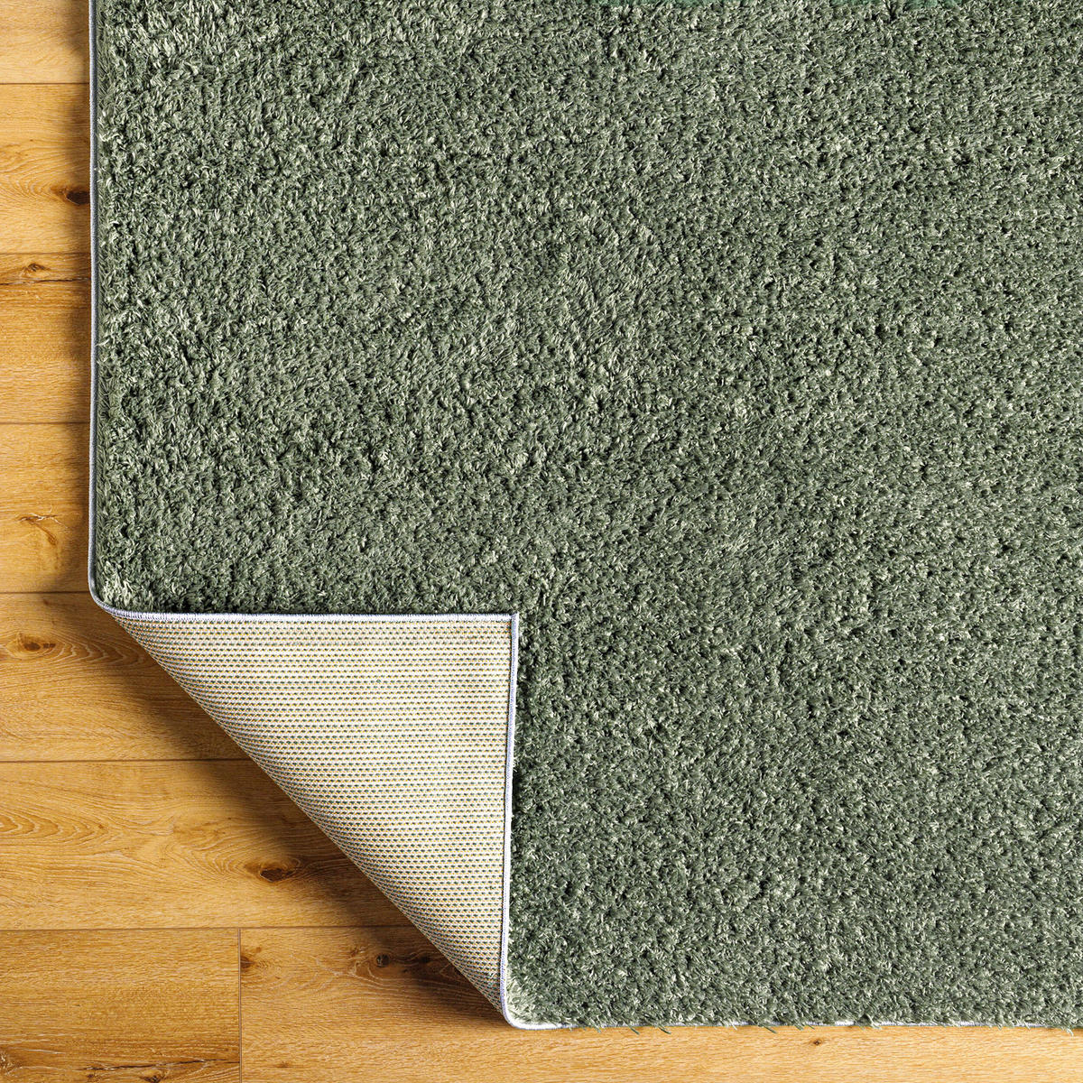 HOCHFLORTEPPICH 120/180 cm Grün - Grün, Naturmaterialien/Textil (120/180cm) - LIVABLISS