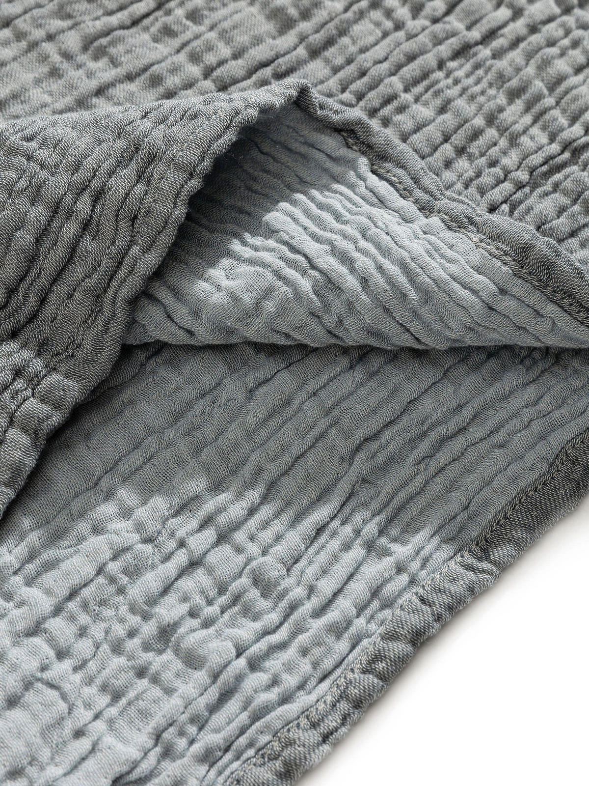 BAUMWOLLDECKE Lilo Blau 130x170 cm - Blau, Textil (130/170cm) - Lytte