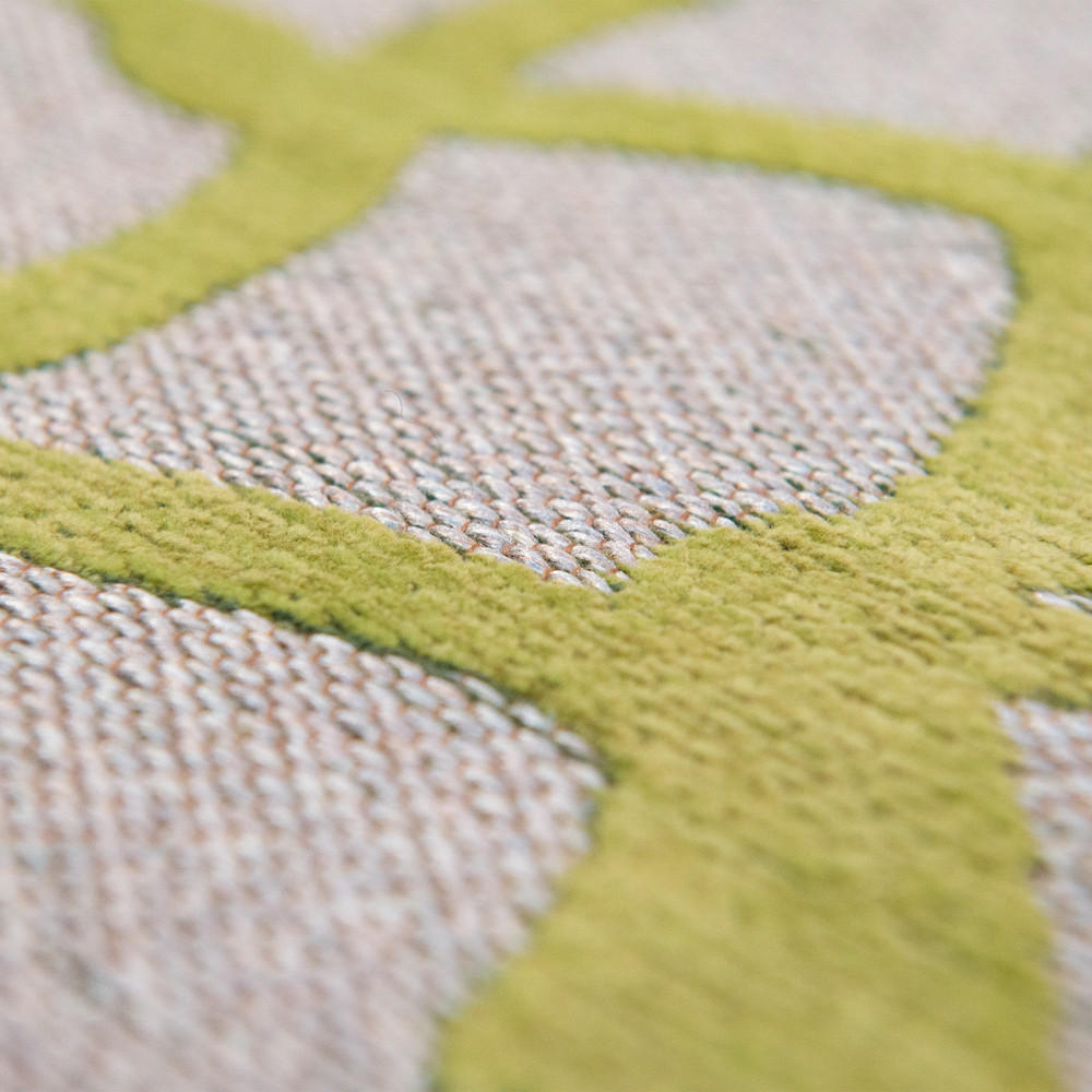 TEPPICH Republic Green Mad Men 240/240 cm - Grün, Textil (240/240cm) - Louis De Poortere