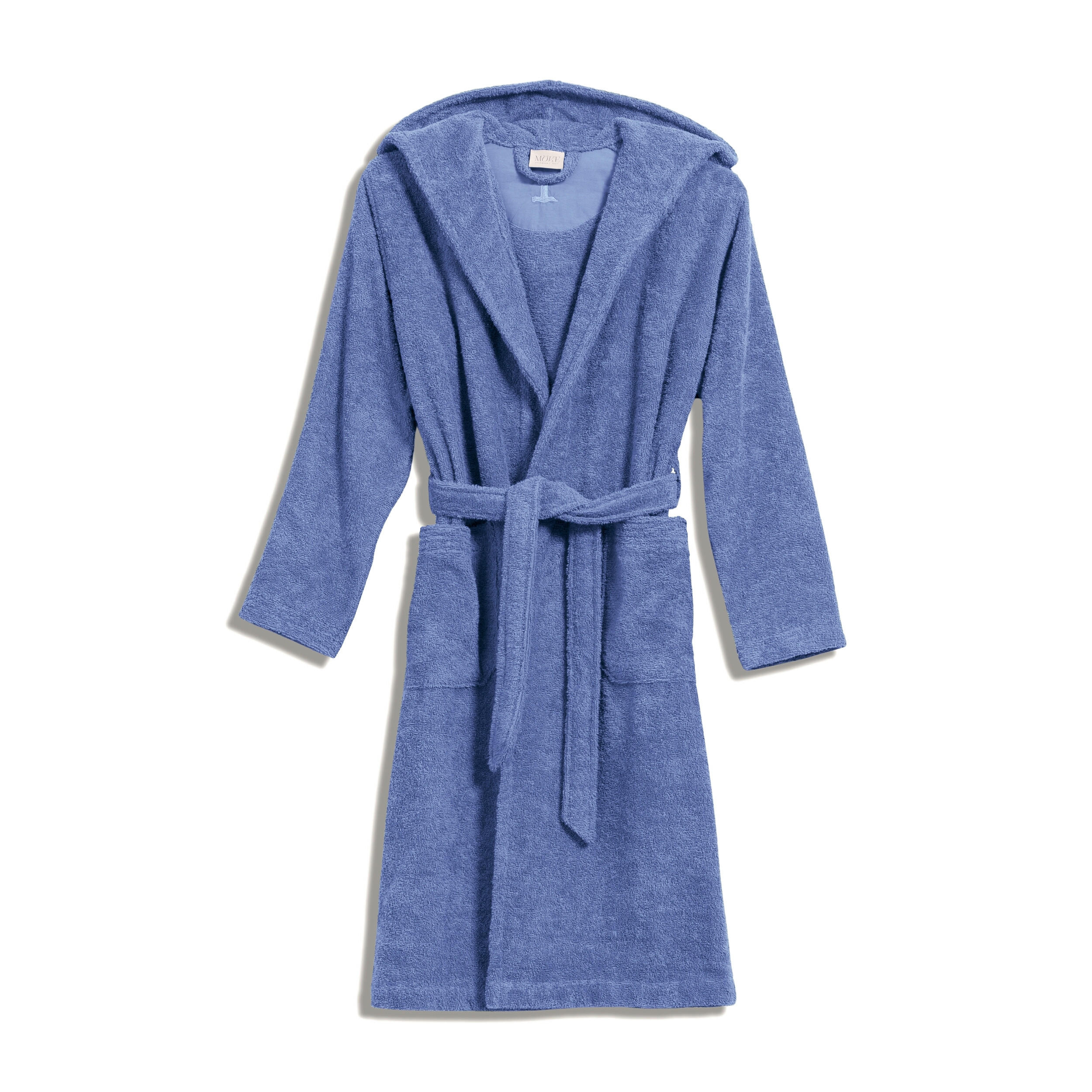 BADEMANTEL MIT KAPUZE SUPERWUSCHEL - Blau, Textil (128null) - MÖVE