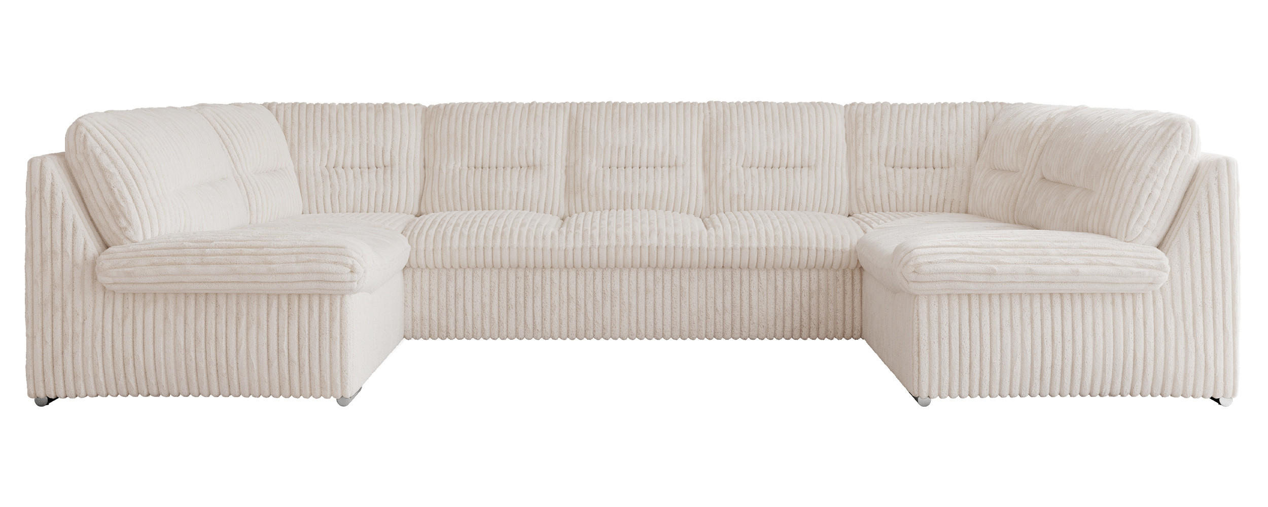 MKS Wohnlandschaft Beige 340x93x206 cm