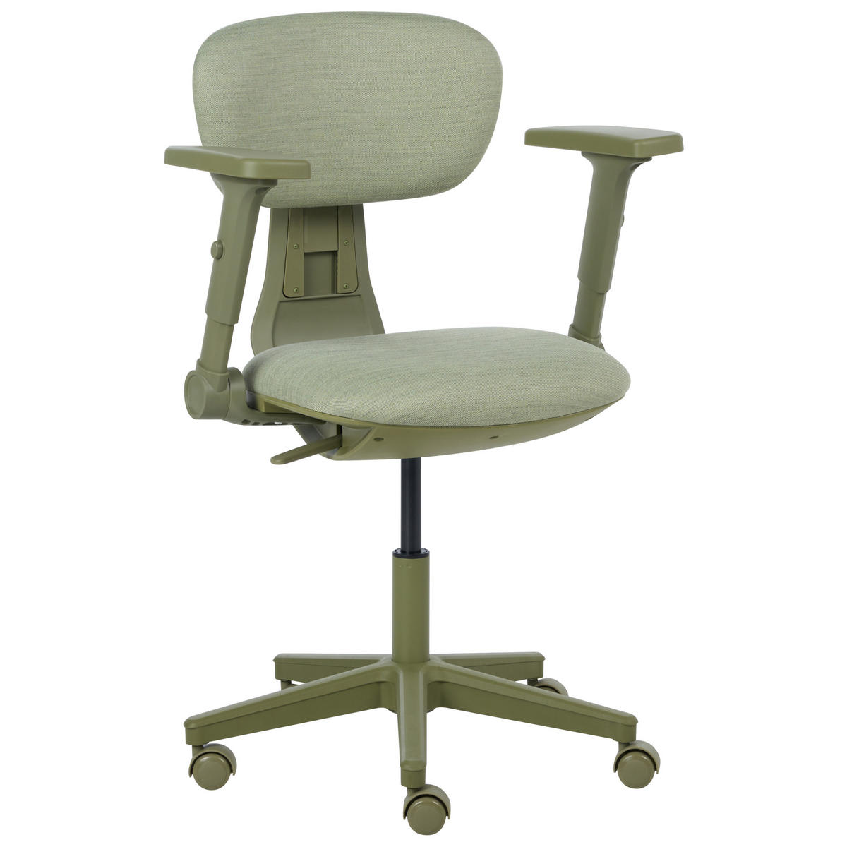 KANCELÁŘSKÁ ŽIDLE Látka Zelená Core - zelená barva, textil (68/88/68cm) - Beliani