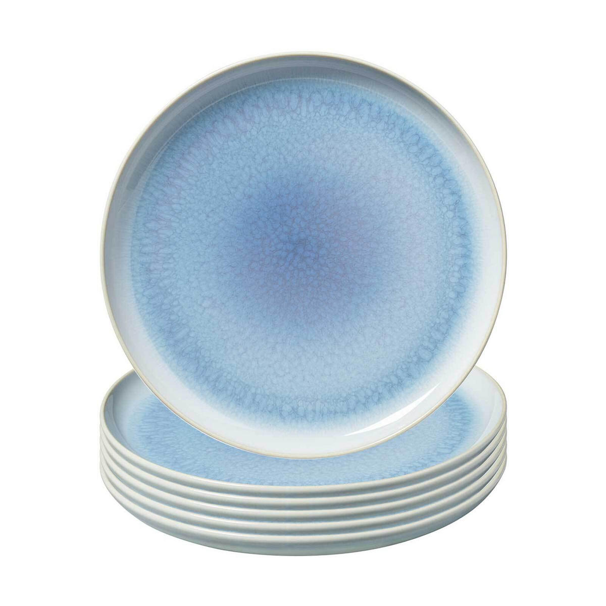FRÜHSTÜCKSTELLER Crafted Blueberry ø 21 cm 6er Set - Türkis, Keramik (21cm) - like.Villeroy & Boch