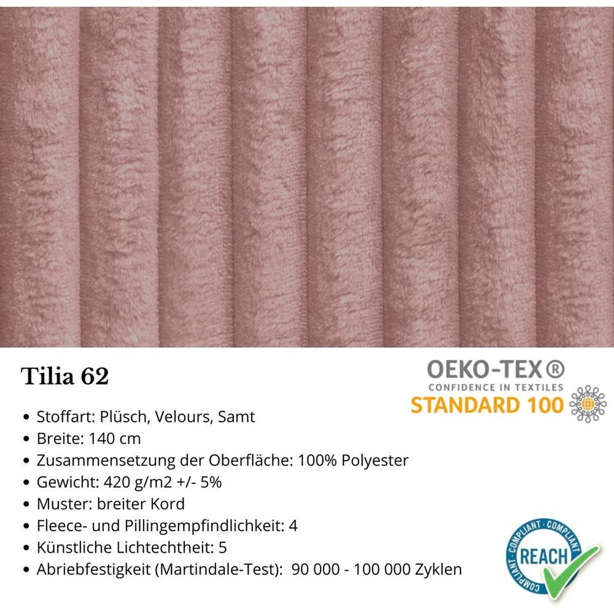 SCHLAFSOFA Samir 3-Sitzer rosa - Schwarz/Rosa, Kunststoff/Textil (240/92/108cm) - Beautysofa