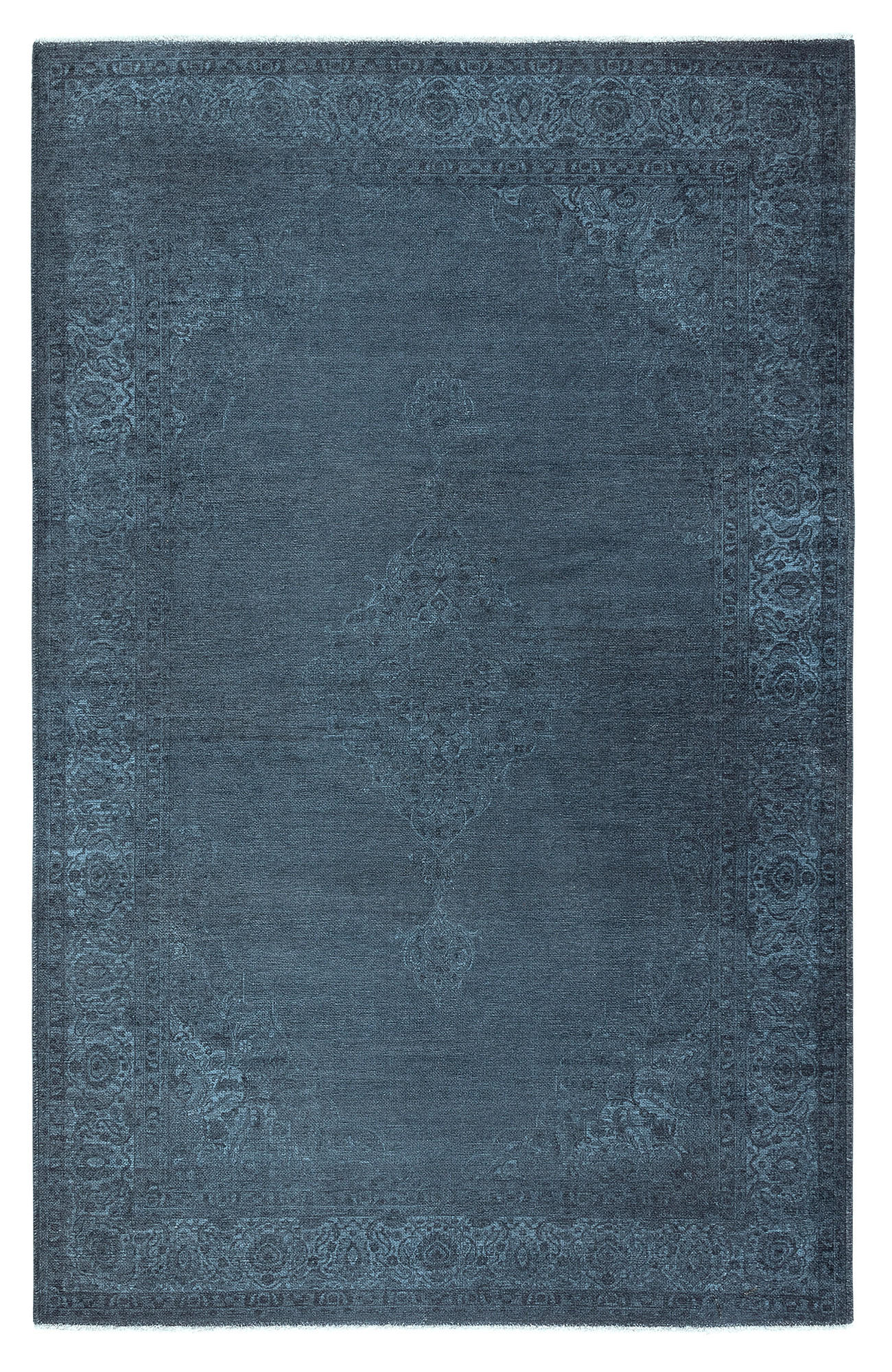 Tesso Living Vintage-Teppich Blau 195x290 cm