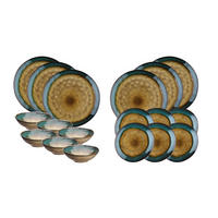 SERVICE Die Essentials Island - 18 Teile - Land & sea - Braun, Keramik (1/1/1cm) - Björn