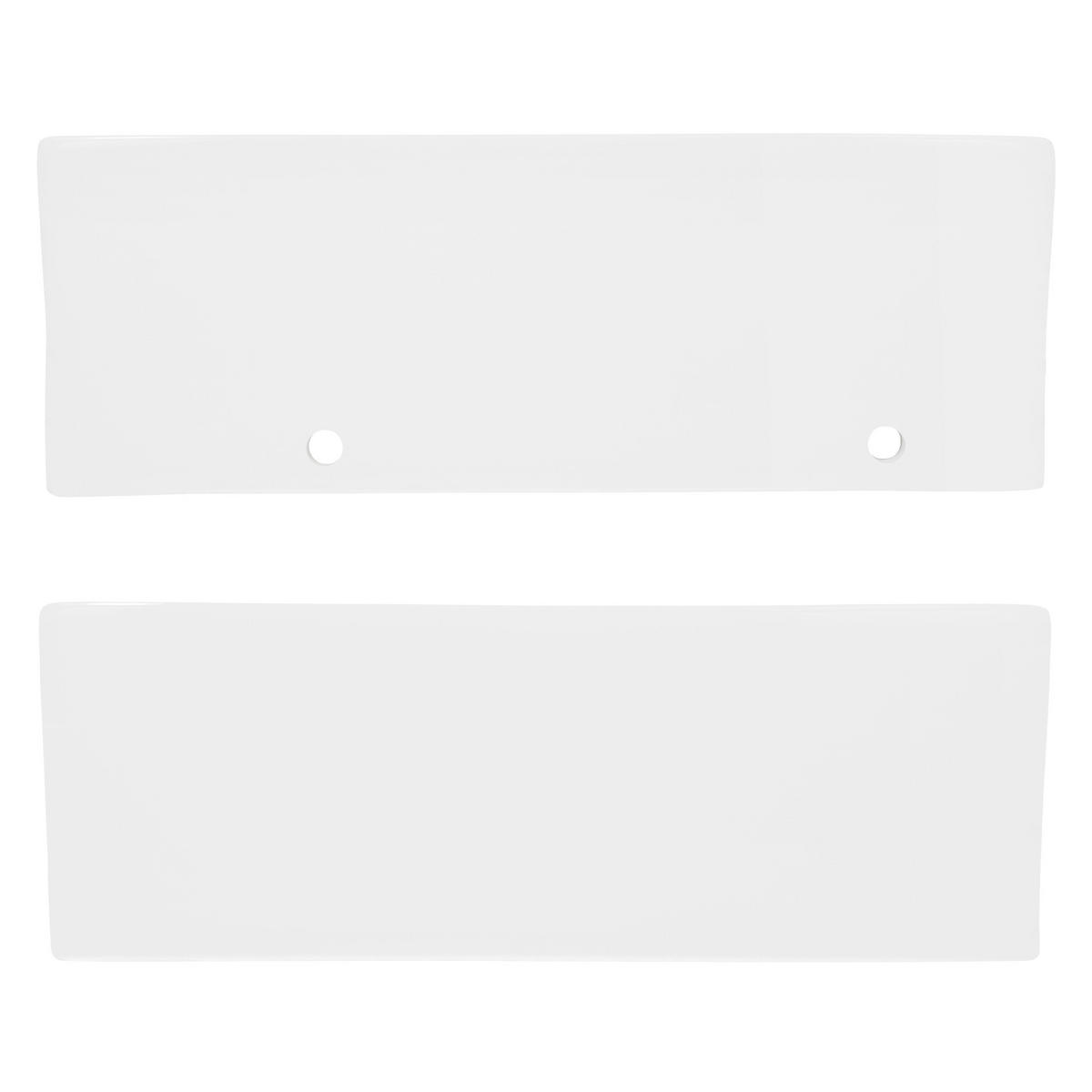 WASCHBECKEN - Weiß, Keramik (25.5/13/33.5cm) - LuxeBath