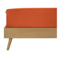 SPANNBETTLAKEN Jessi - Edeljersey - 100 x 200 cm - Terrakotta - Terracotta, Textil (100/200cm) - SCHIESSER