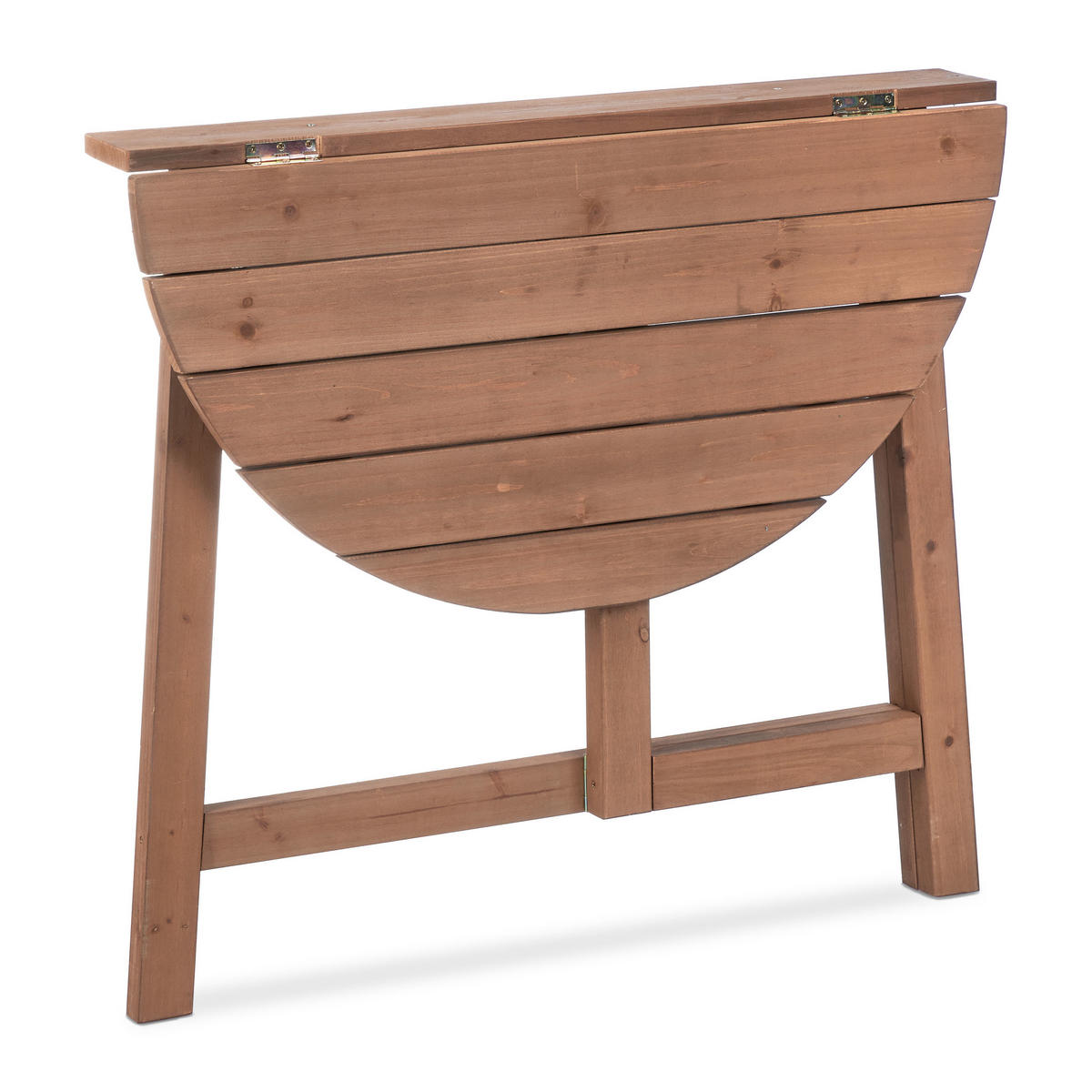 KLAPPTISCH - Braun, Holz (50/80/74cm) - Relaxdays