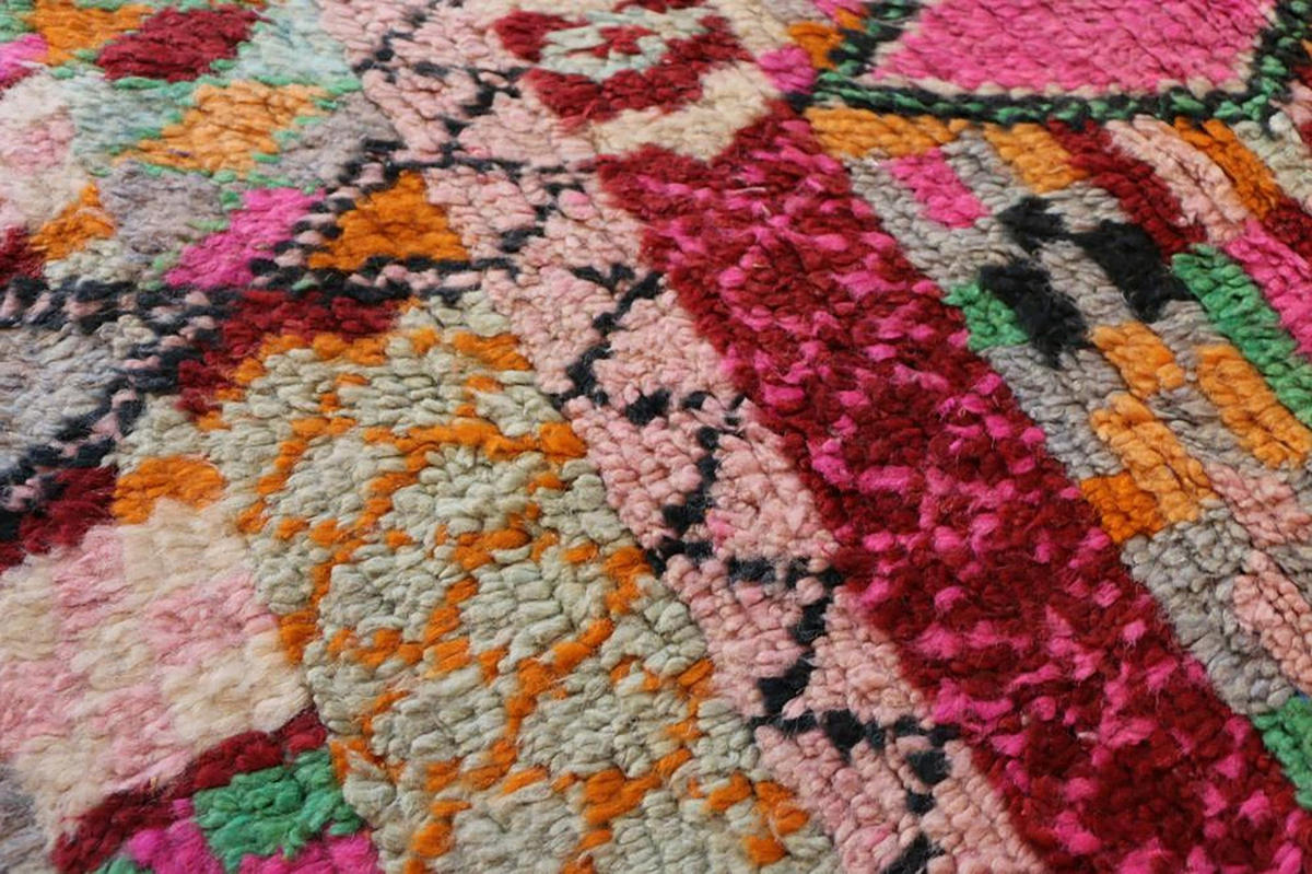 BERBERTEPPICH Teppichläufer marokkanisch aus reiner Wolle 200x 300 cm - Multicolor, Naturmaterialien (200/300cm) - AFK Living