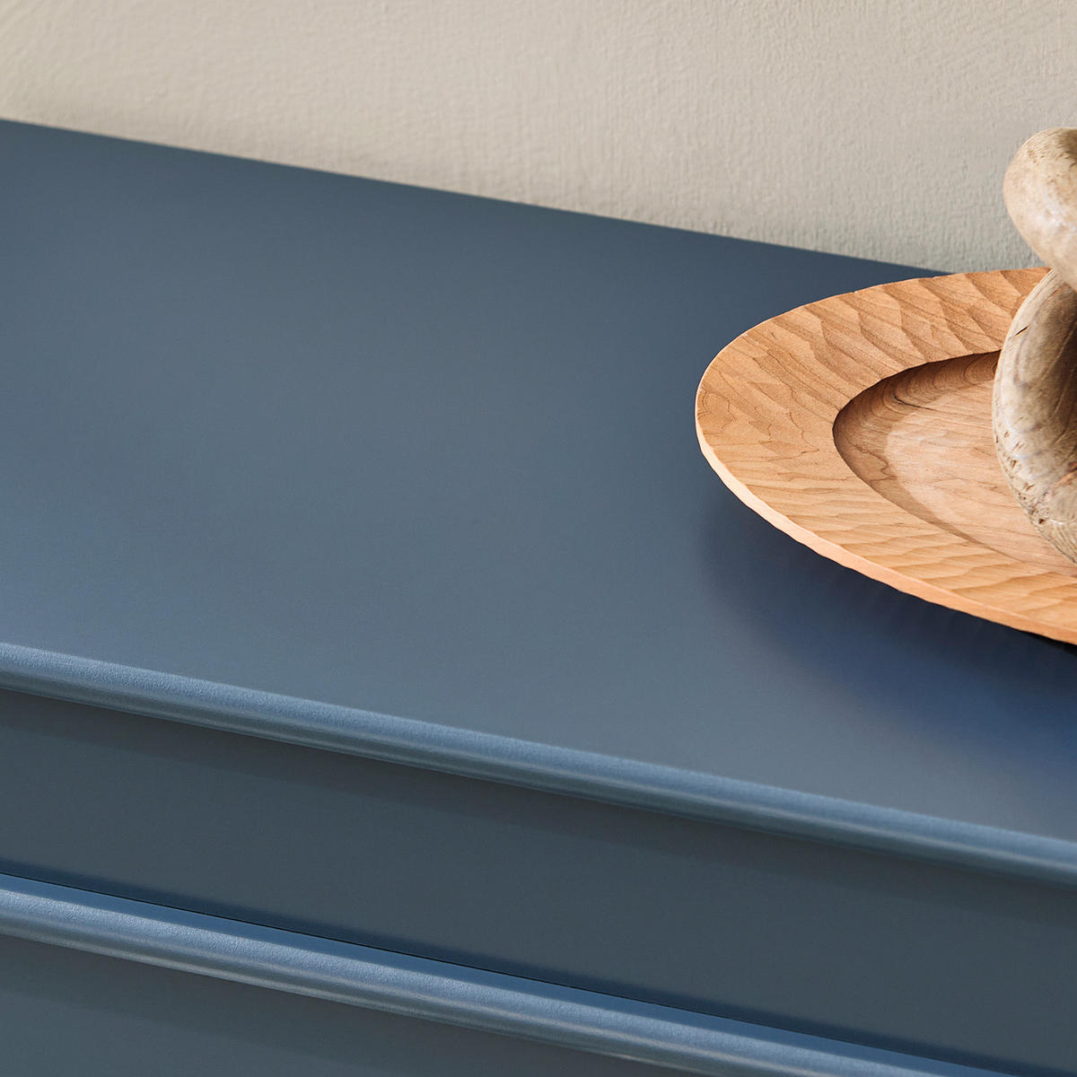 SCHUHBANK 60cm Blau - Blau, Holzwerkstoff (60/52/24cm) - SoBuy