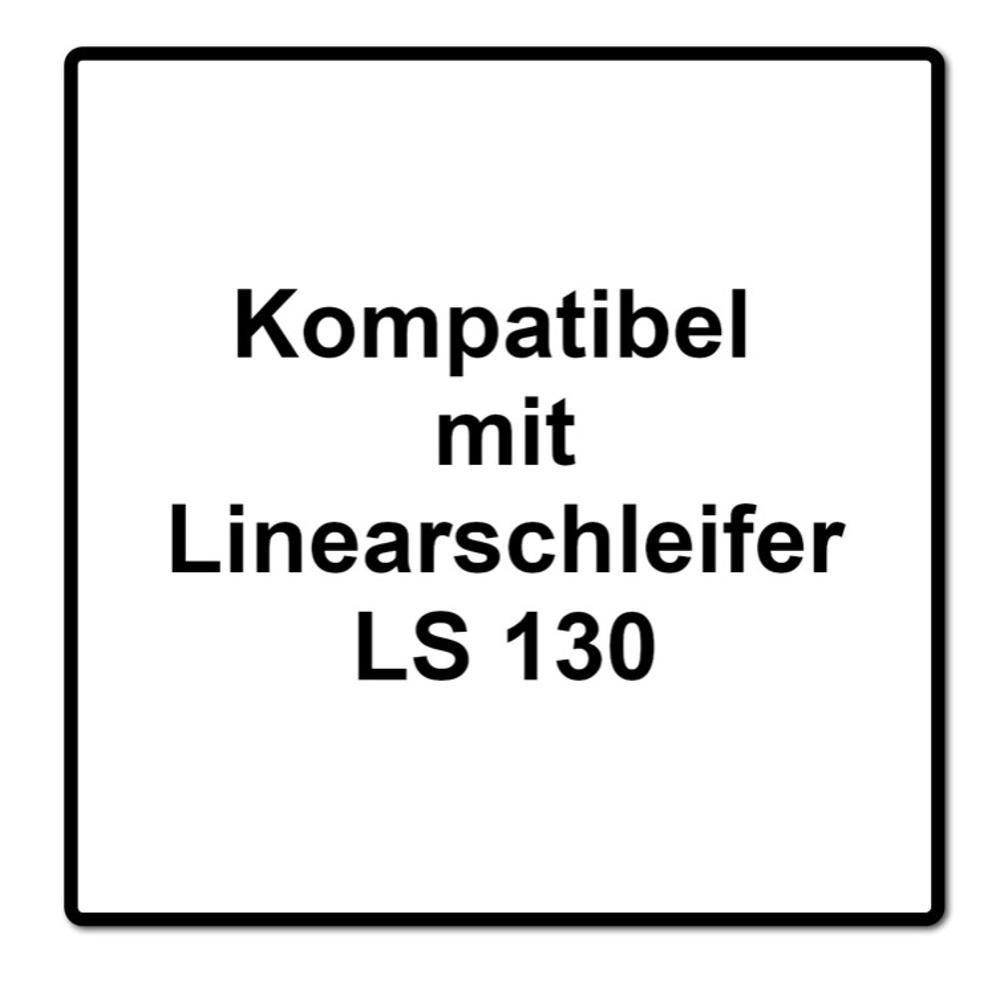 FESTOOL SSH-STF-LS130-F Flach Profilschuh ( 490161 ) 80 x 130 mm für Linearschleifer LS 130 - Multicolor, Kunststoff (30/25/20cm) - Festool