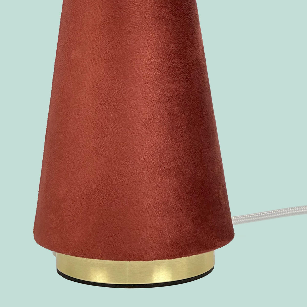 TISCHLAMPE - Rosa, Textil/Metall (30/30/47cm) - Relaxdays