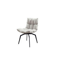 ESSZIMMERSTUHL BARO Weiß Webstoff Drehbar (360°) (1er-Set) - Weiß, Kunststoff/Textil (54/86/65cm) - KAWOLA