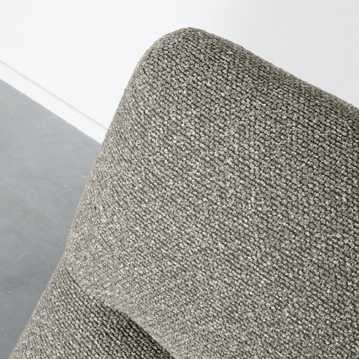 SESSEL Calix Grau 93/77/88 cm - Grau, Textil (77/88/93cm) - LABEL51
