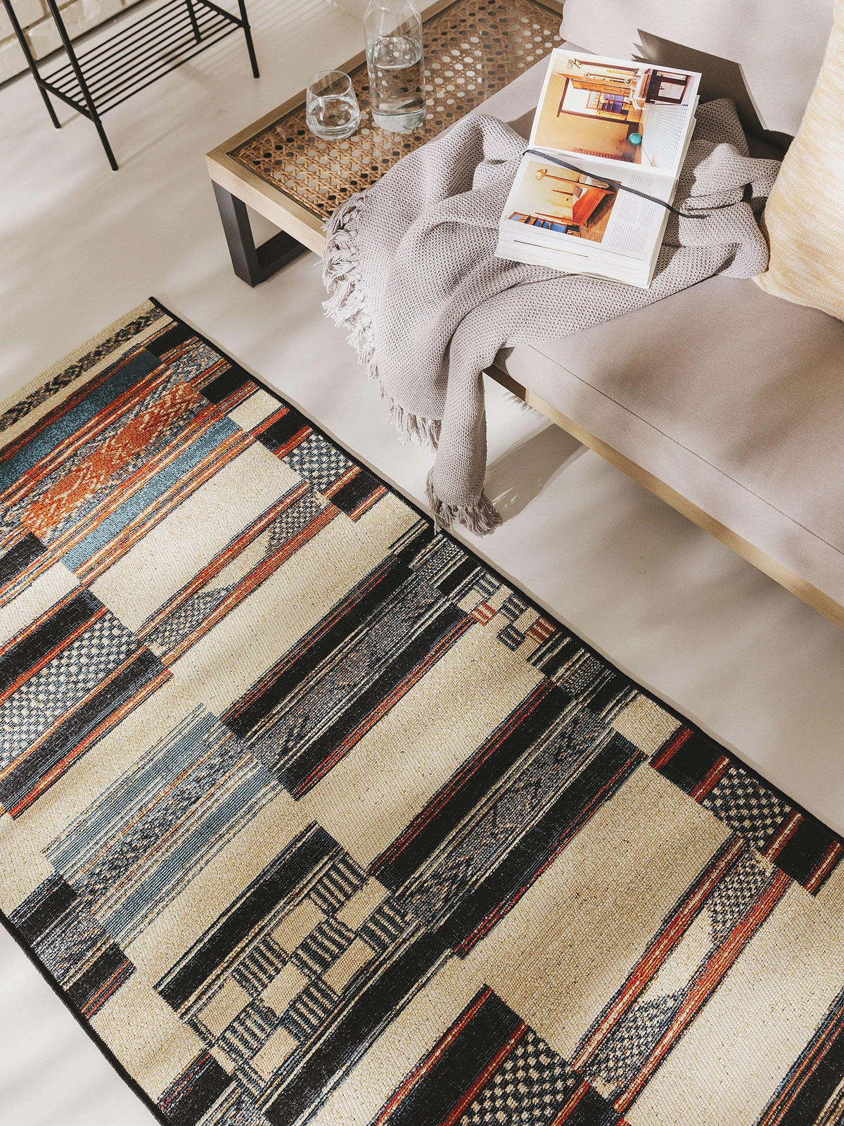 Outdoorläufer Artis Multicolor 80x250 cm - Multicolor, Textil (80/250cm) - benuta Nest