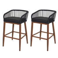 BARSKI STOL Anthracit, temno siva - temno siva/antracit, kovina (51/92/53cm) - MCW