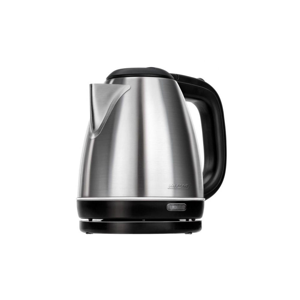 WASSERKOCHER ELEKTRISCH Silber 17/17/25 cm MCZ84M - Silberfarben, Metall (17/25/17cm) - MPM 