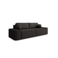 SOFA Lisbon - Schwarz (Arena 19) - Schwarz, Holzwerkstoff (268/85/110cm)