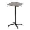 HOCHTISCH 60 x 60 cm, Schwarz - Schwarz, Metall (60/60/108cm) - Oviala