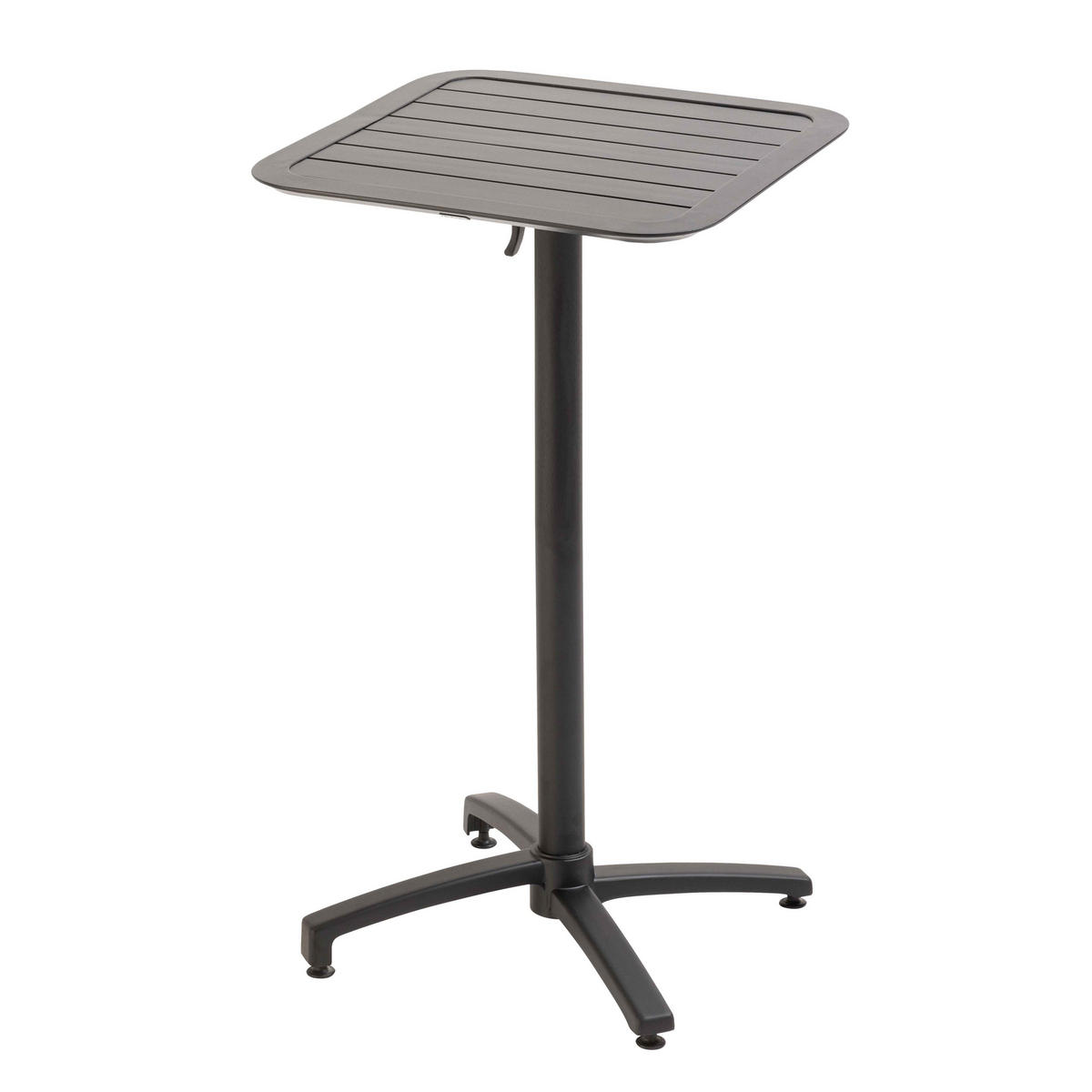 OUTDOOR-BARSET 3-tlg., Schwarz - Schwarz, Metall - Oviala