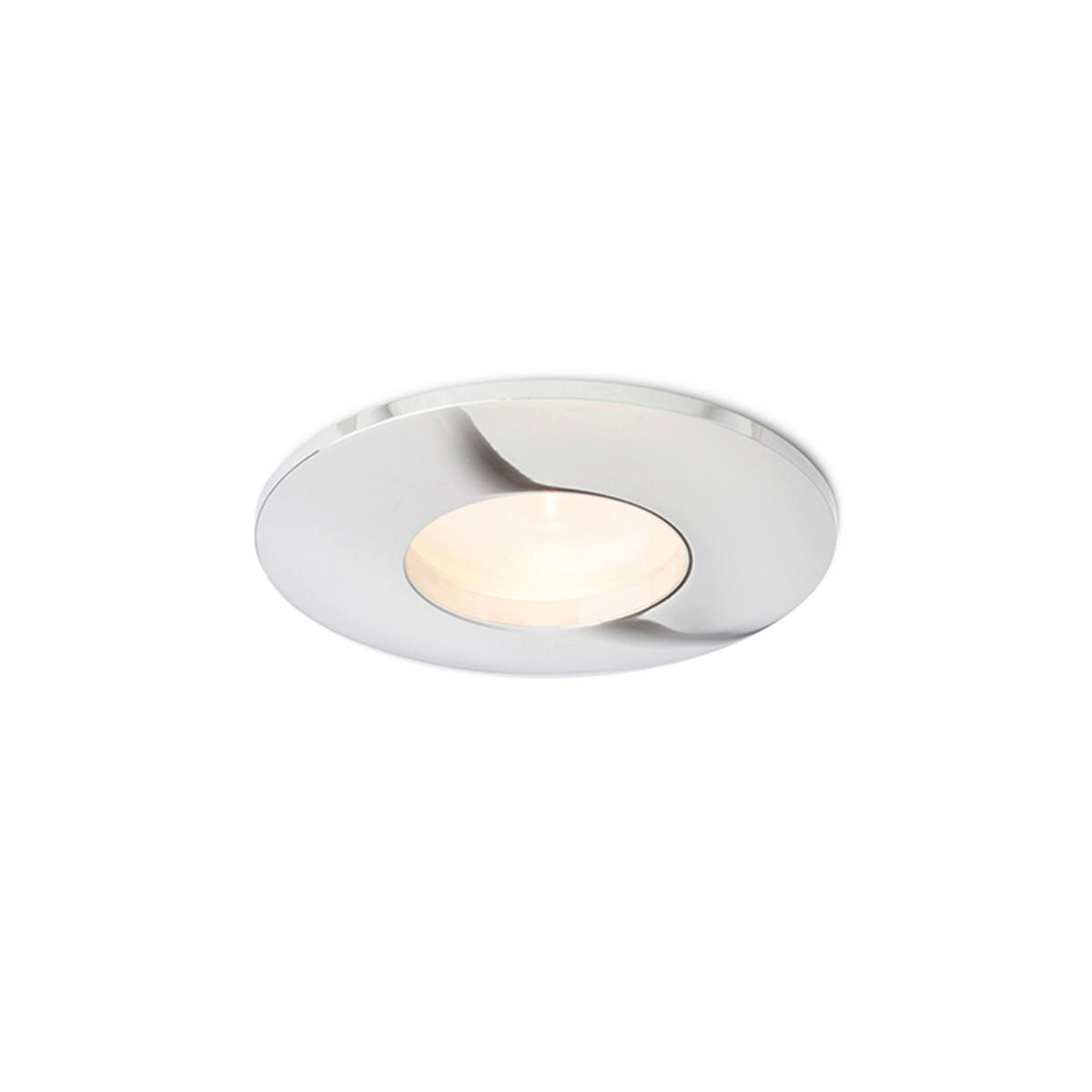 EINBAULEUCHTE EQUA Chrom 35 W IP54 - Chromfarben, Metall (83/83/8.3cm) - Rendl