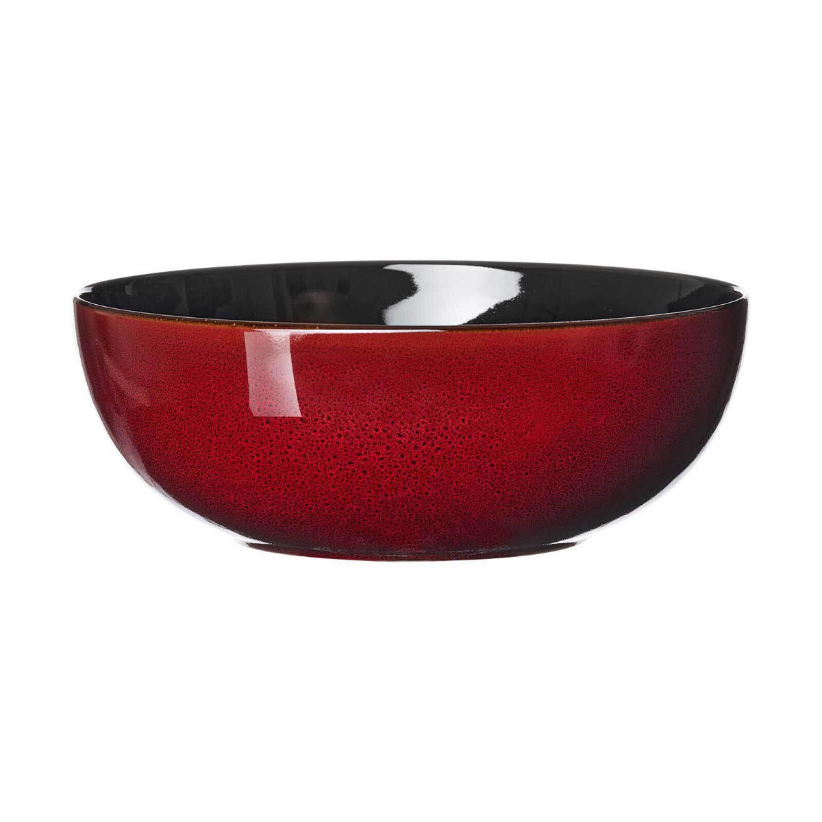 SERVIERSCHALE Gambia rot Ø 22,5 cm - Rot, Keramik (22.5/8/22.5cm) - Ritzenhoff Breker