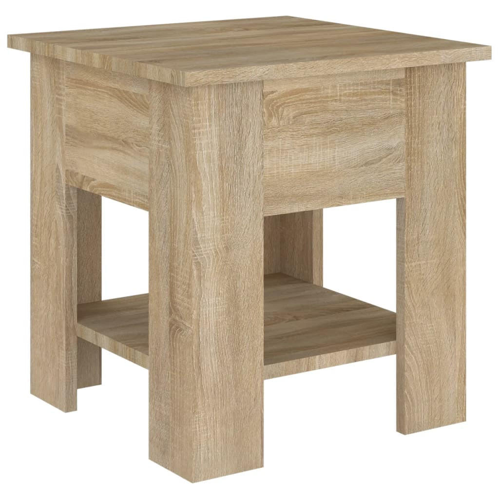 COUCHTISCH Sonoma-Eiche 40x40x42 cm Holzwerkstoff - Braun, Holzwerkstoff (40/40/42cm) - furnicato